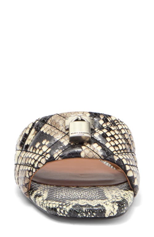 KURT GEIGER KURT GEIGER LONDON BRIXTON SLIDE SANDAL 