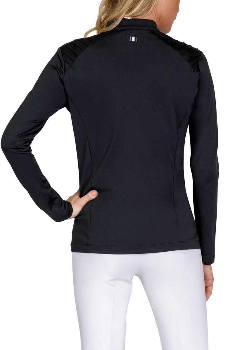 Tail Siona Full Zip Golf Jacket, Alternate, color, Onyx