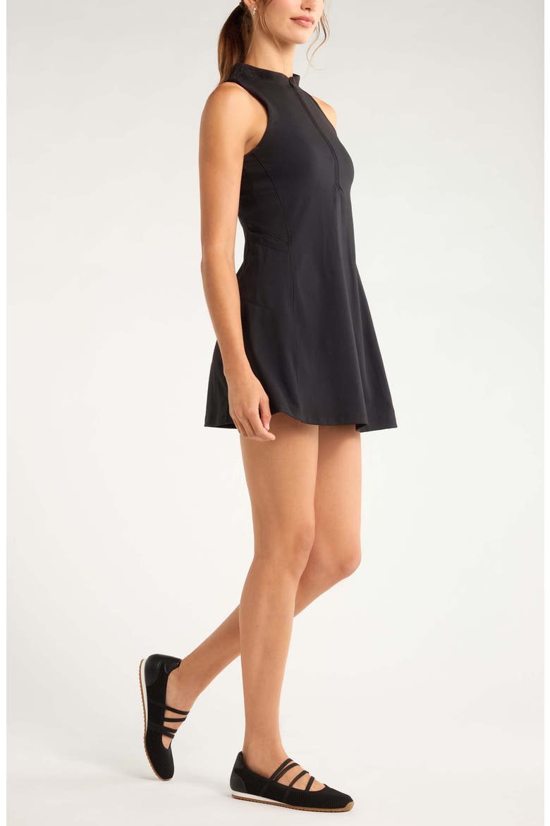 Recreation Minidress & Shorts Set, Alternate, color, BLACK