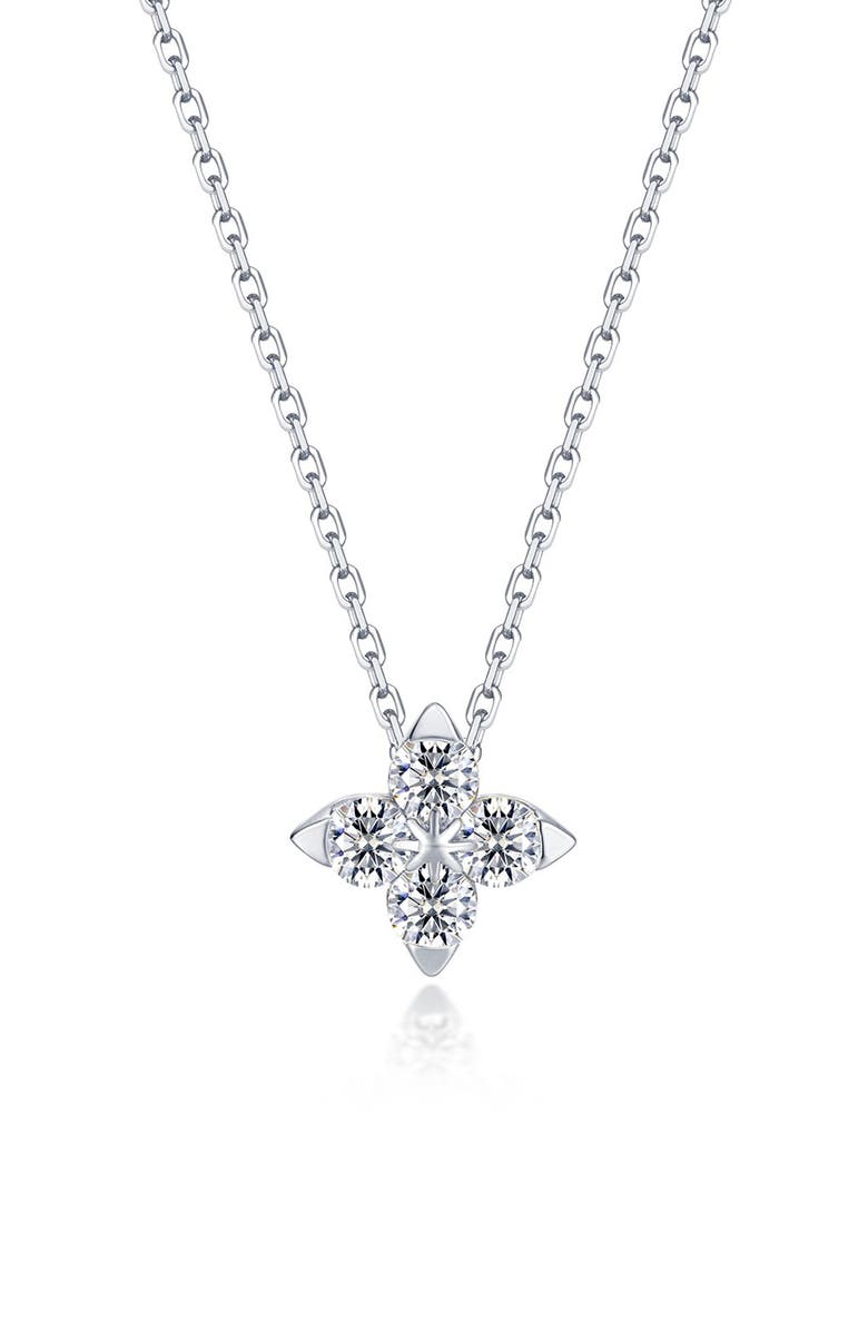 Lafonn Trillium Superbloom Necklace, Main, color,