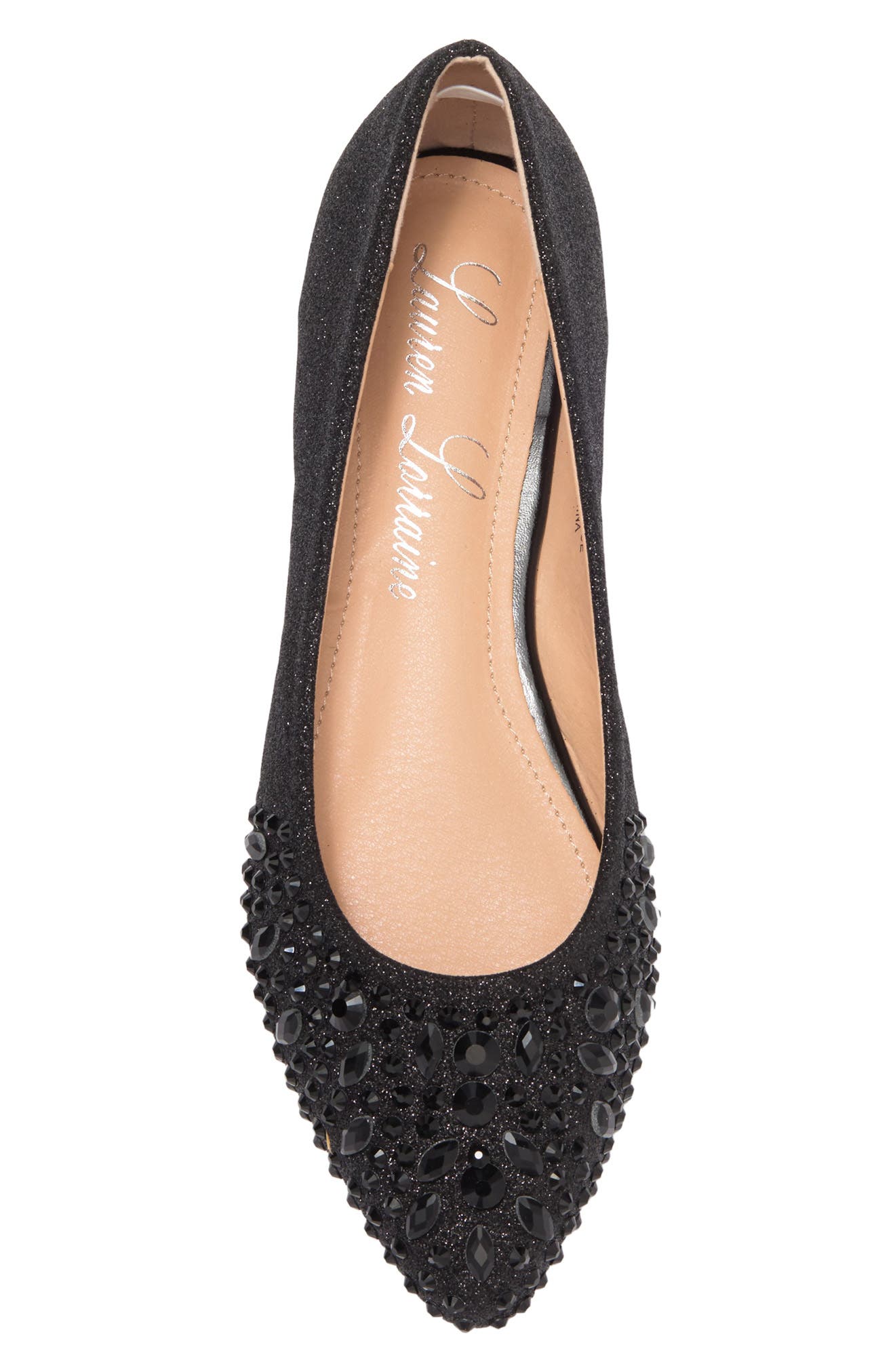 Lauren Lorraine Kelsey Embellished Flat, Alternate, color, 