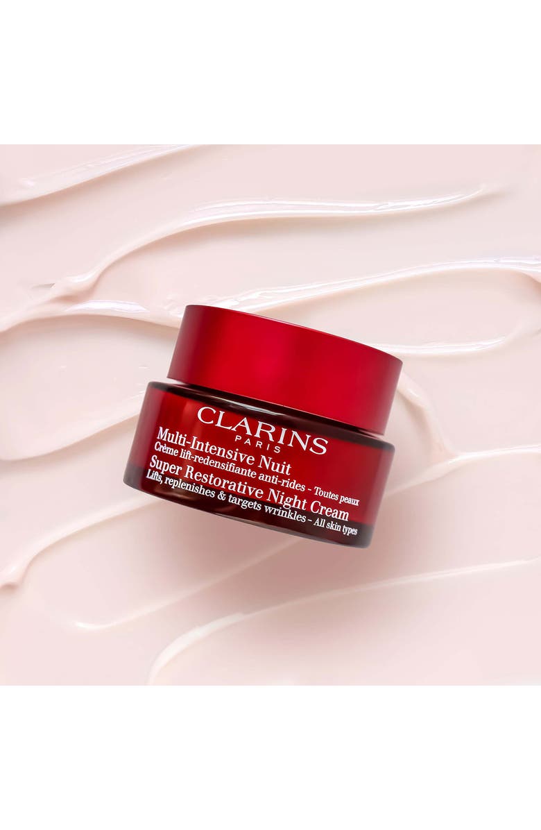 Clarins Super Restorative Anti-Aging Night Moisturizer, Alternate, color, 
