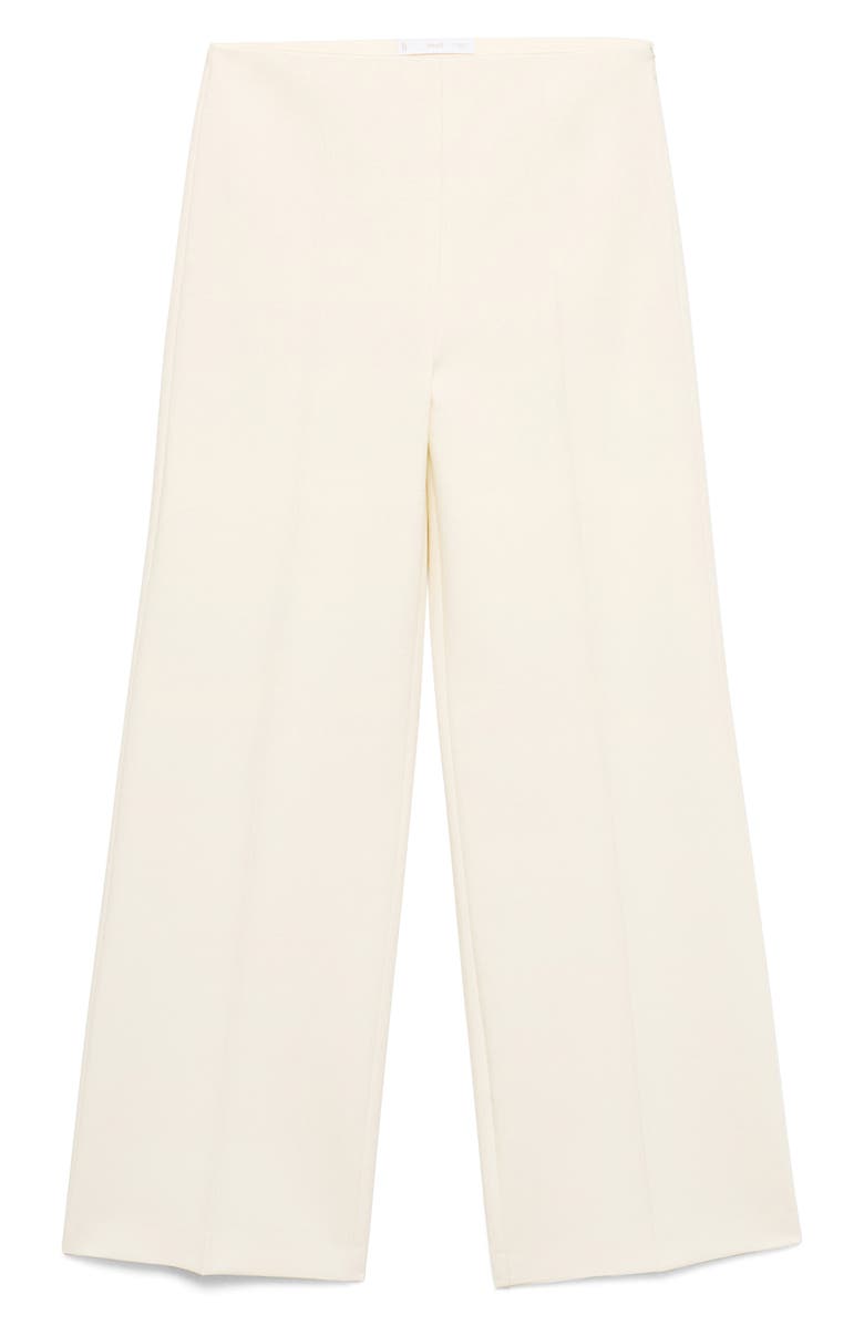 MANGO Wide Leg Crop Pants, Alternate, color, 