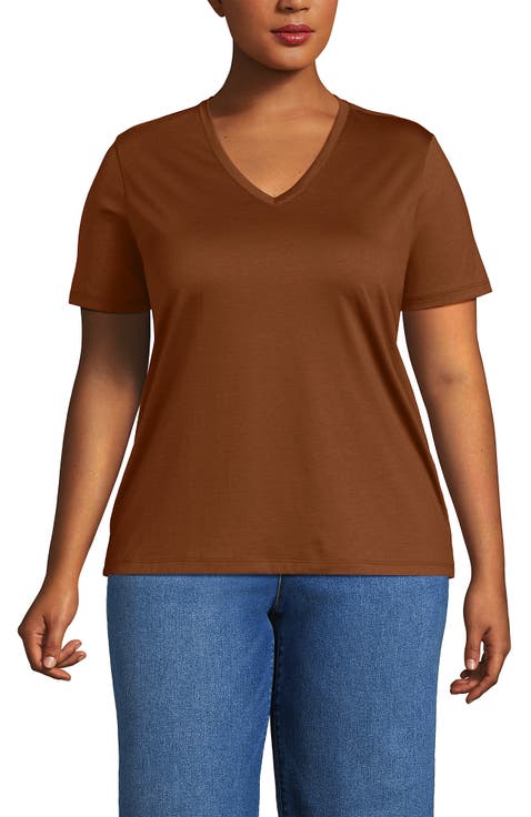 Supima Cotton V-Neck T-Shirt