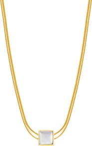 Karma and Luck Protect & Balance - Mother of Pearl Evil Eye June Birthstone Necklace