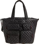 MZ Wallace Large Metro Quilted Nylon Travel Tote
