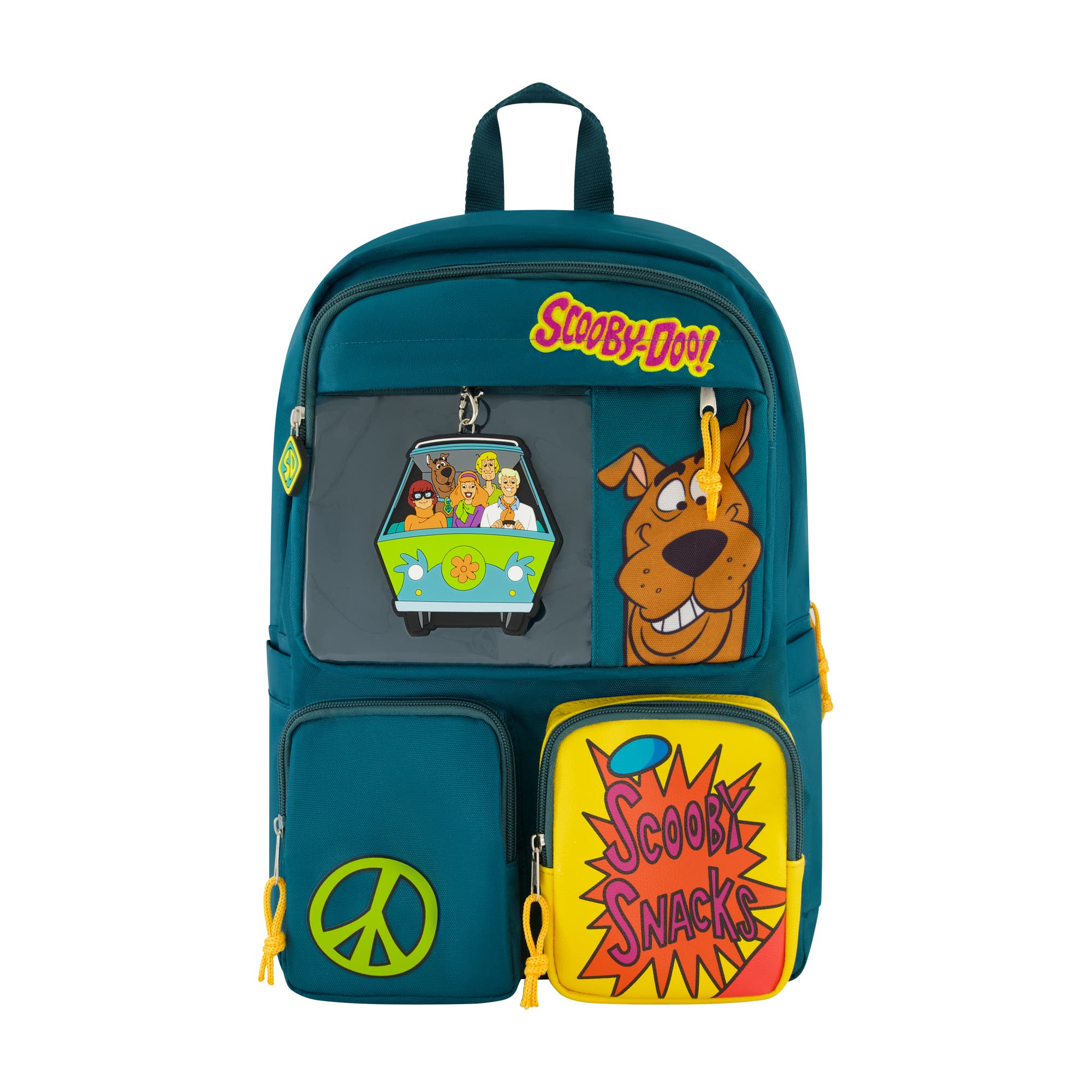 Scooby Doo Mystery Machine Pouch Backpack, Main, color, Green