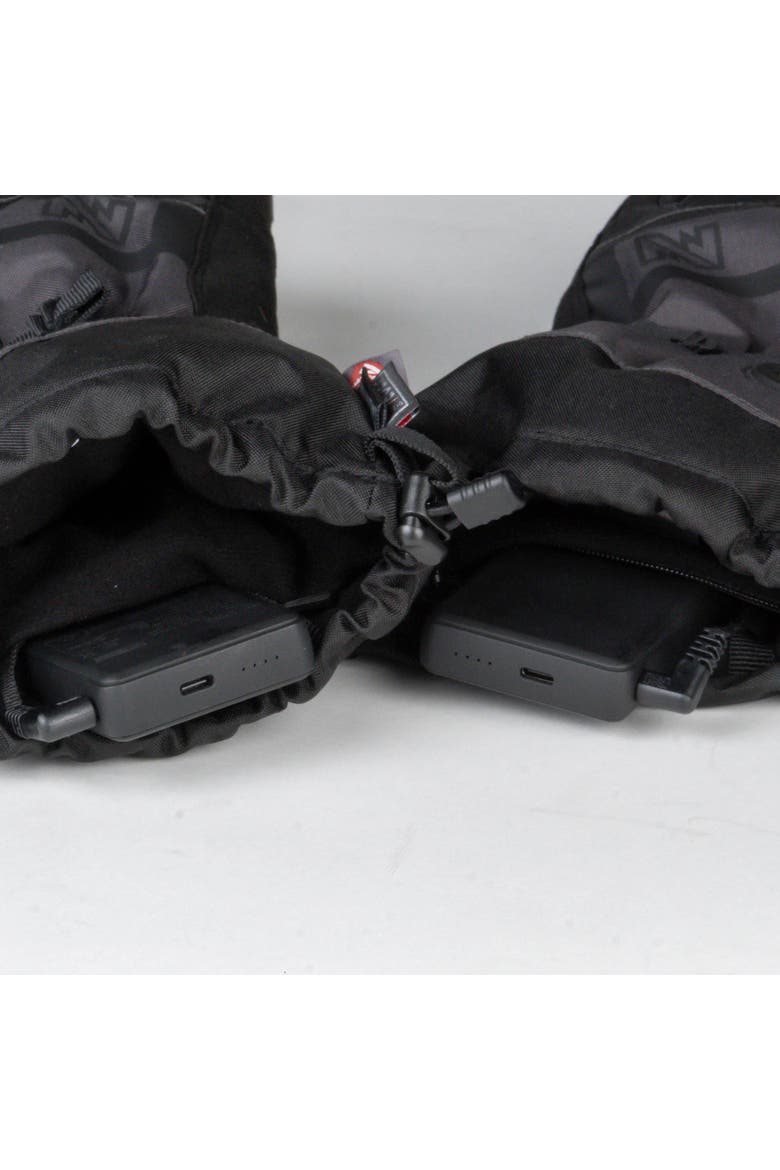 Vista Waterproof Heated Glove, Alternate, color, Black and Grey