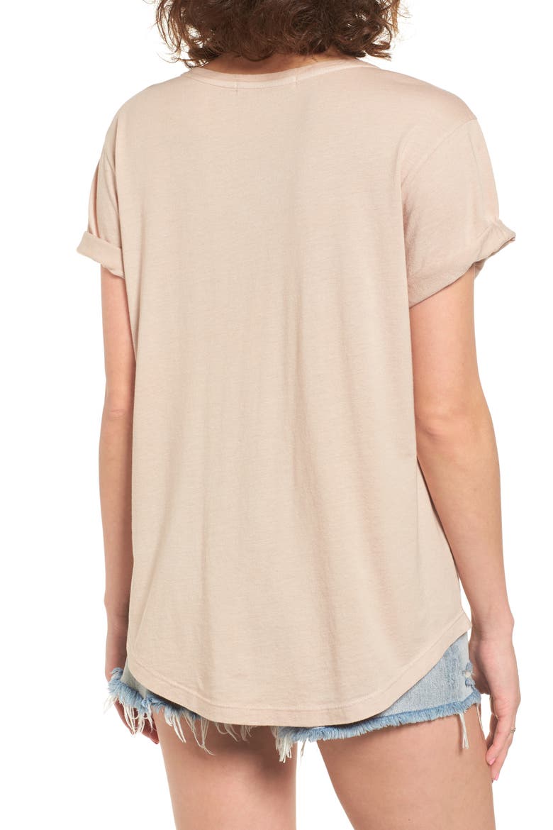 Feminist Graphic Tee, Alternate, color, TOASTED ALMOND