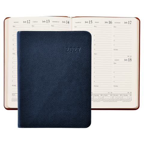 2027 Leather Desk Diary