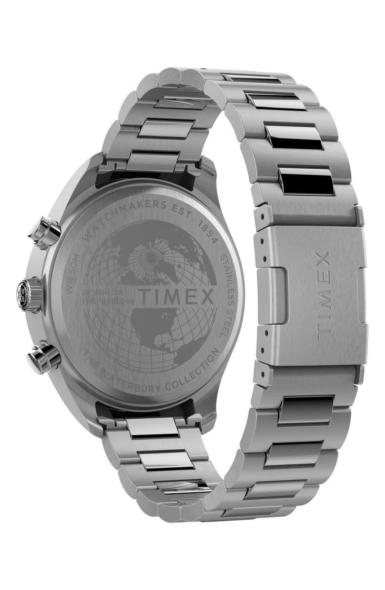 Timex<sup>®</sup> Waterbury Traditional Chronograph Bracelet Watch, 42mm, Alternate, color, 