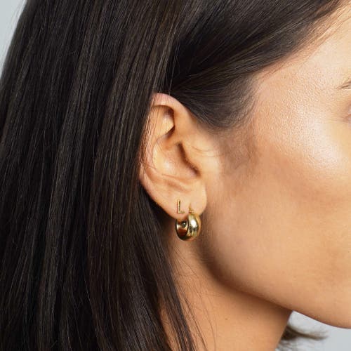 The Lovery Fine Jewelry Chunky Hoop Earrings In Gold