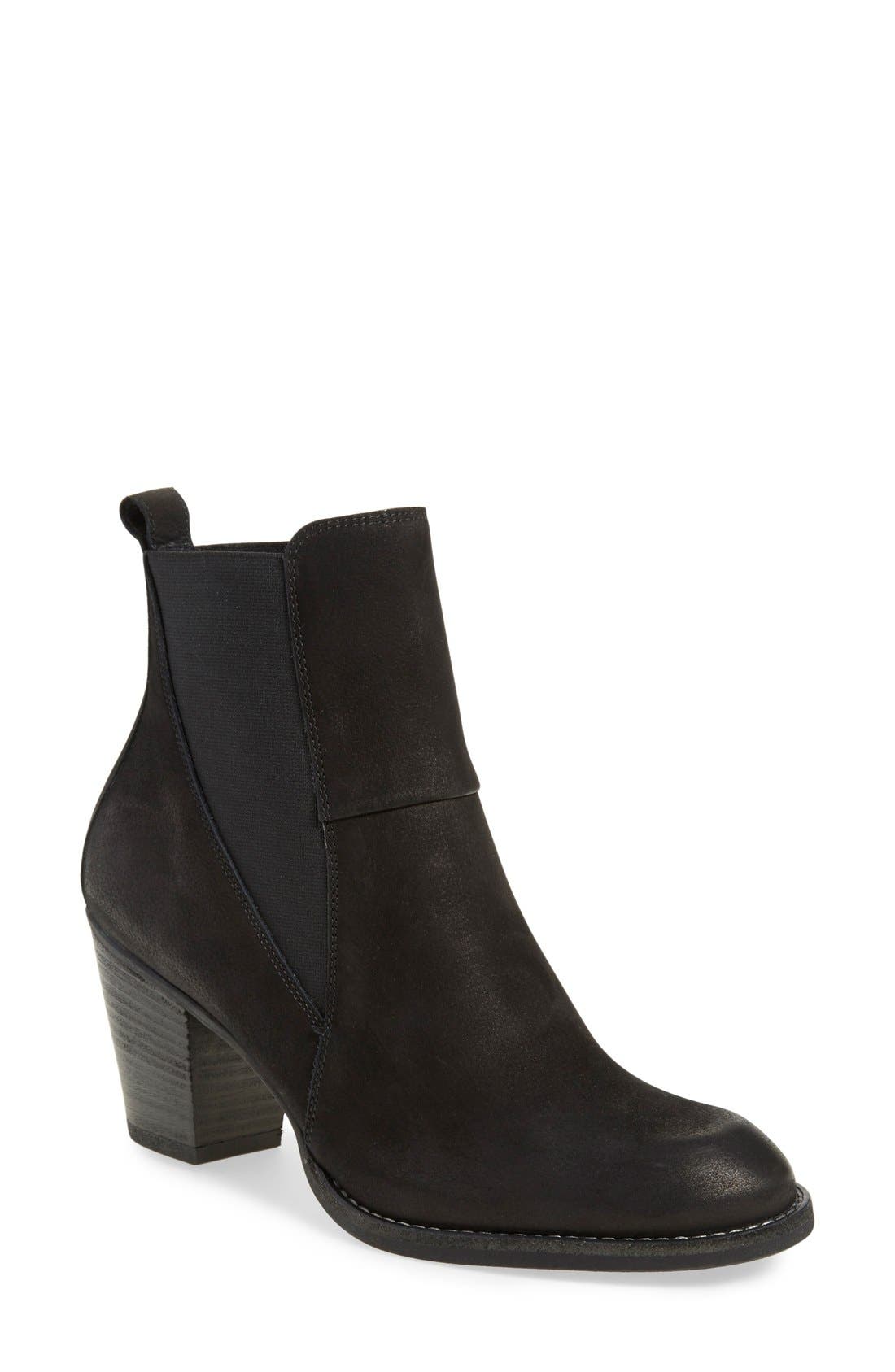 Paul Green 'Jules' Block Heel Chelsea Boot, Main, color, 