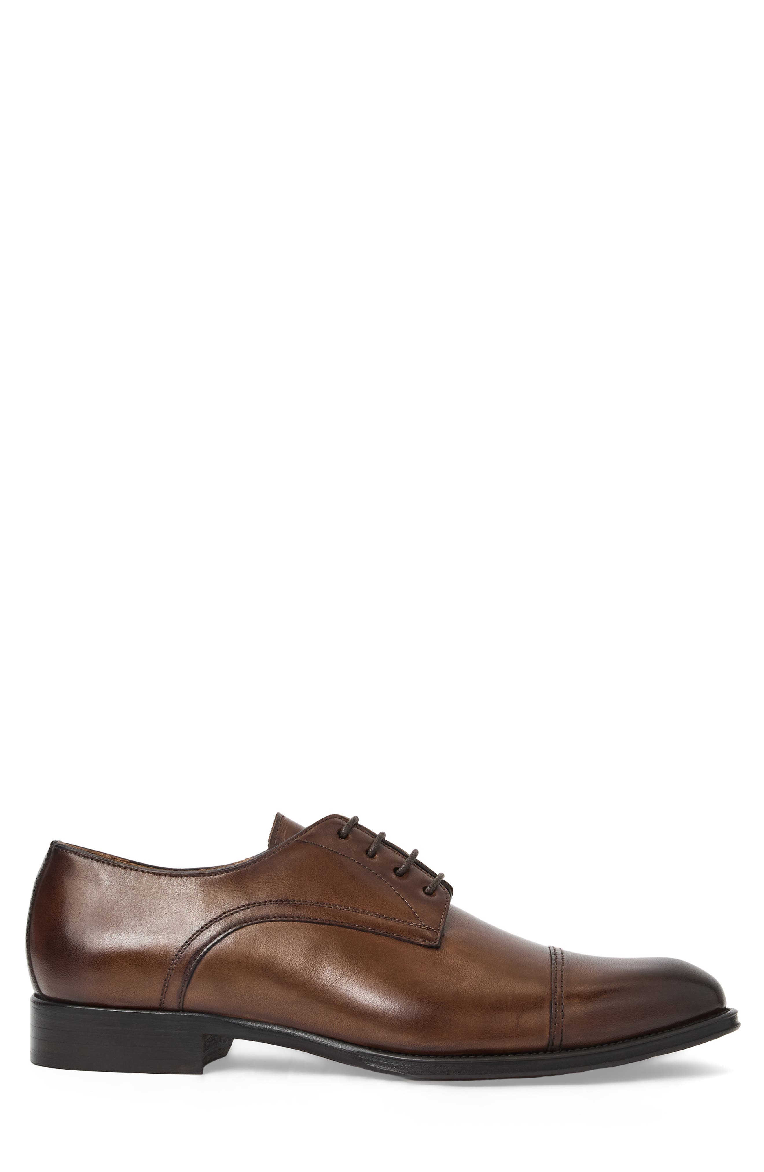 Borgo Cap Toe Derby, Alternate, color, BROWN CALF