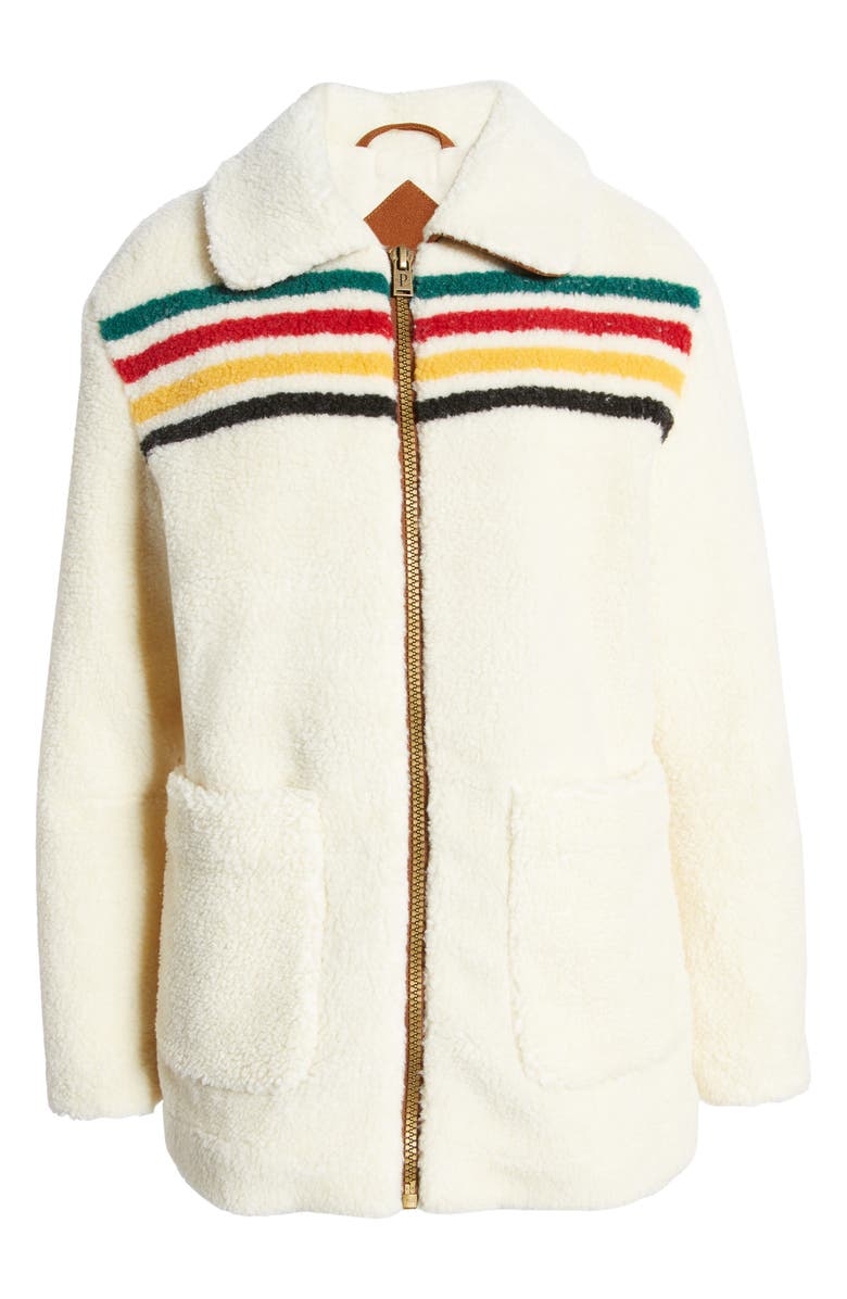 Pendleton Women's Glacier Sunset Fleece Zip-Up Jacket, Alternate, color, 