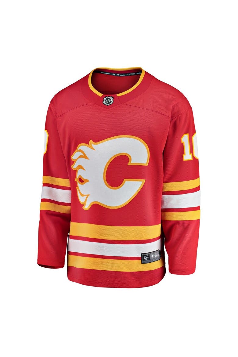 Men's Fanatics Branded Jonathan Huberdeau Red Calgary Flames Home Breakaway Player Jersey, Alternate, color, Red