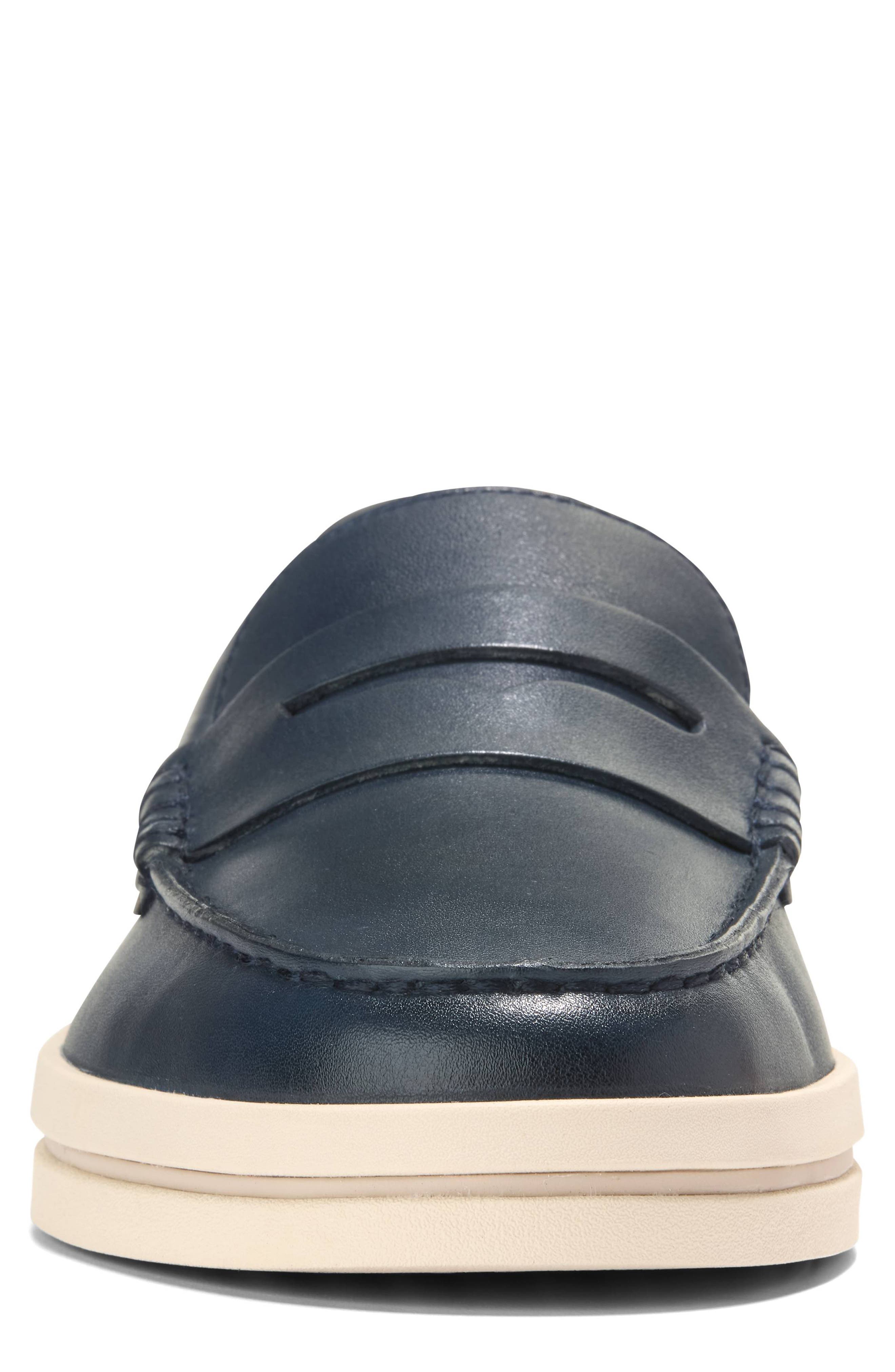 Cole Haan Pinch Weekend Penny Loafer, Alternate, color, Navy Blazer / Angora