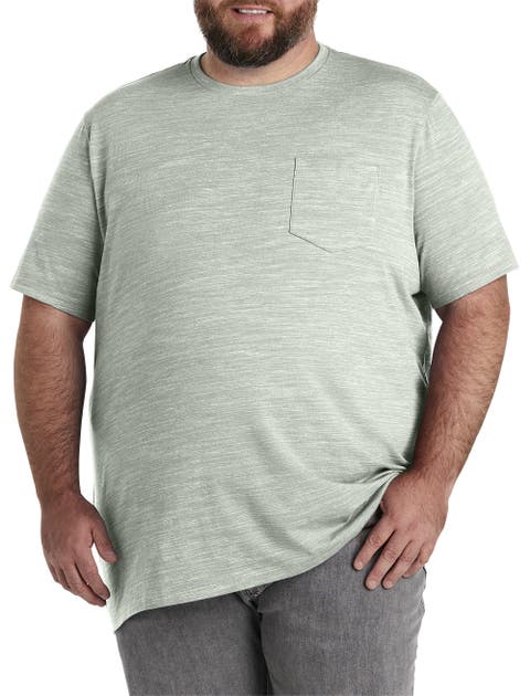 Big & Tall Space Dye Pocket T-Shirt