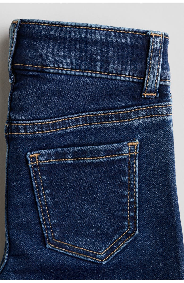 H&M Super Soft Flared Leg Jeans, Alternate, color, Dark Denim Blue