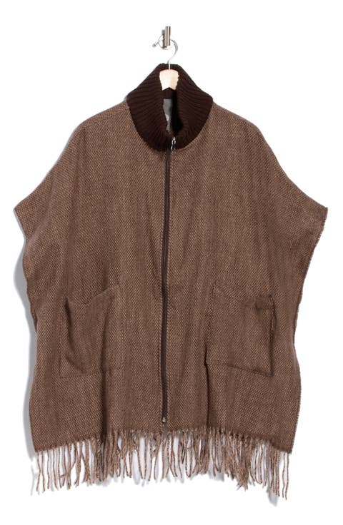 Zip-Up Ruana