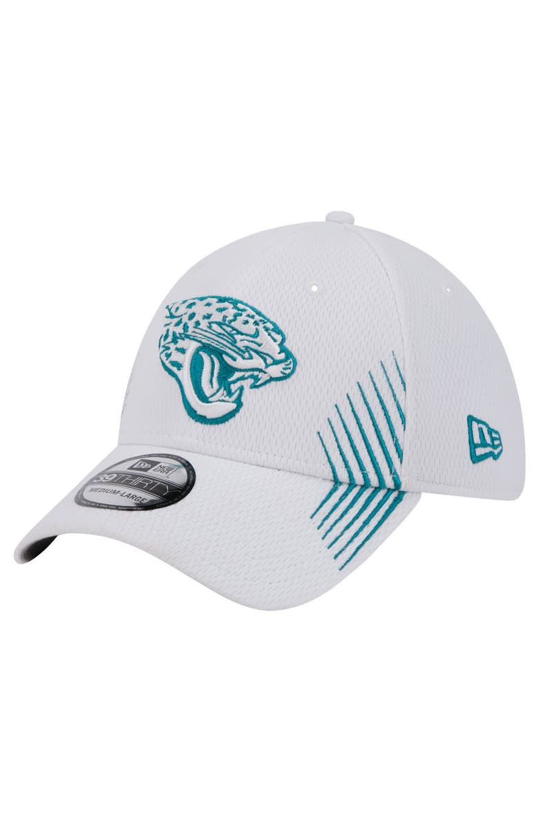 New Era Men's New Era White Jacksonville Jaguars Active 39THIRTY Flex Hat, Main, color, White