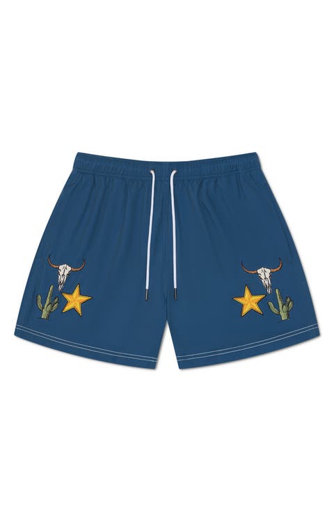 Western Waterproof Swim Trunks