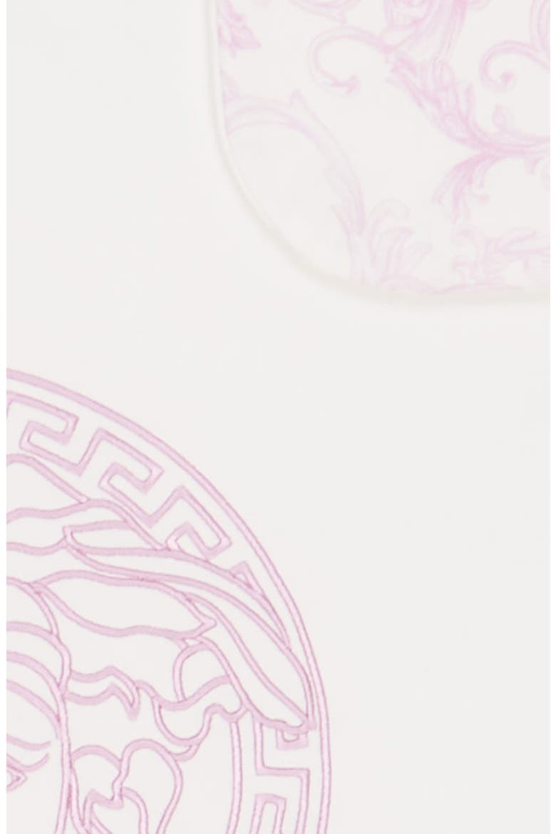 Barocco Reversible Baby Blanket, Alternate, color, 5120 WHITE PINK