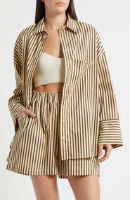 Faithfull the Brand Clemente Striped Cotton Shirt