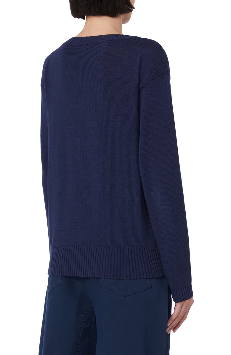 MM by Max Mara Albata Sweater, Alternate, color, Ultramarine
