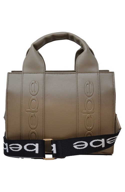 Bebe Hana Mini Satchel In Taupe