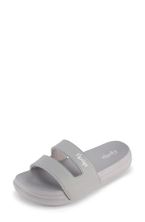 Double Band Slide Sandal (Women)