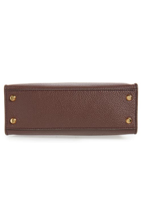 Veronica Beard Dash Leather Top Handle Bag