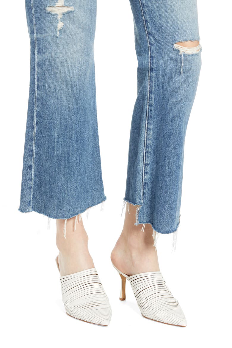 Quinne High Waist Kick Flare Jeans, Alternate, color, 20 YEARS HASTE DESTRUCTED