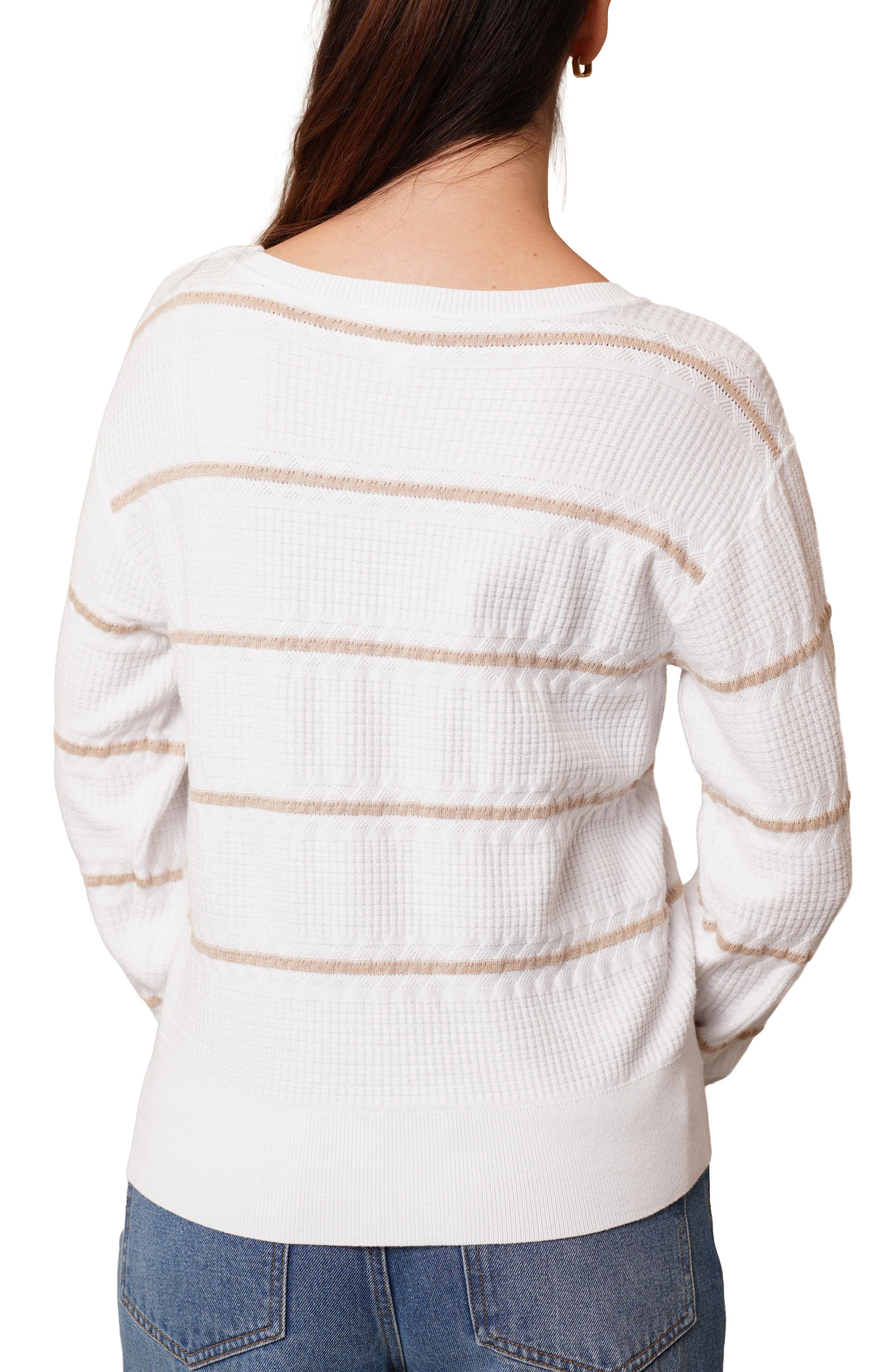 Stripe Pullover Sweater - image 2