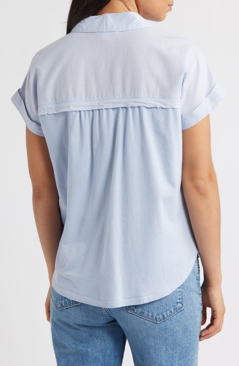 beachlunchlounge Lane Dolman Sleeve Shirt, Alternate, color, Sail Blue