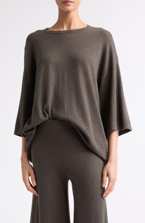 Agnette Oversize Cotton & Cashmere Sweater