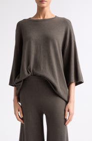 Lisa Yang Agnette Oversize Cotton & Cashmere Sweater