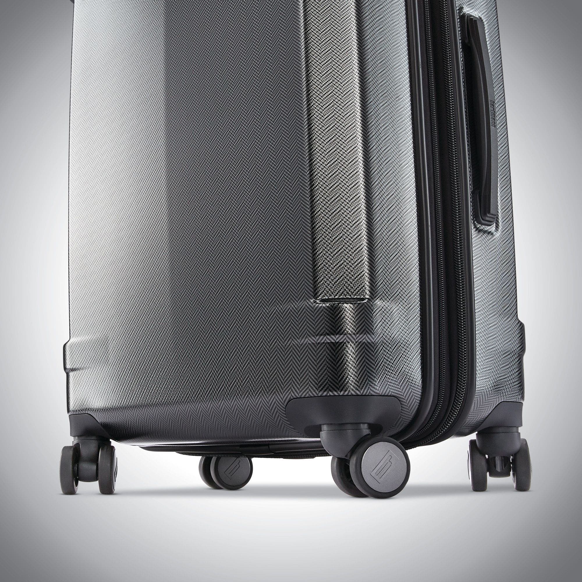 Hartmann Century Deluxe Carry-On Expandable Spinner 22", Alternate, color, Black/Gunmetal