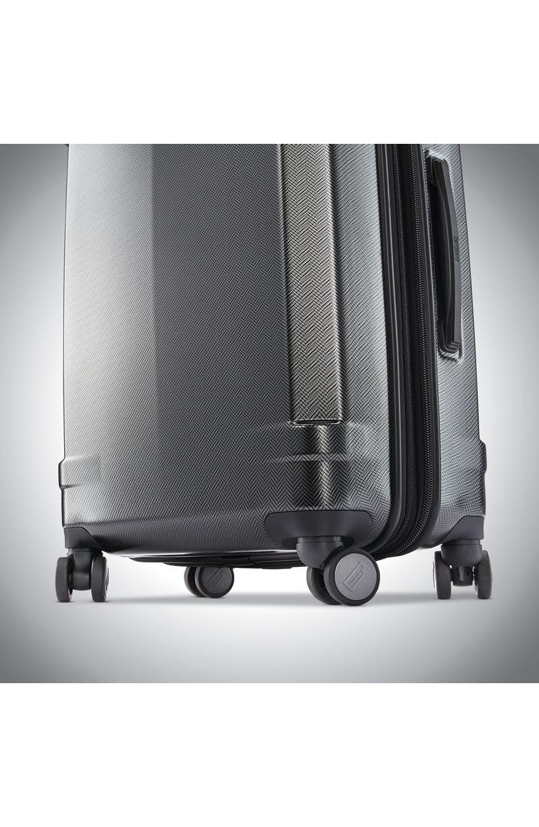 Hartmann Century Deluxe Carry-On Expandable Spinner 22", Alternate, color, Black/Gunmetal