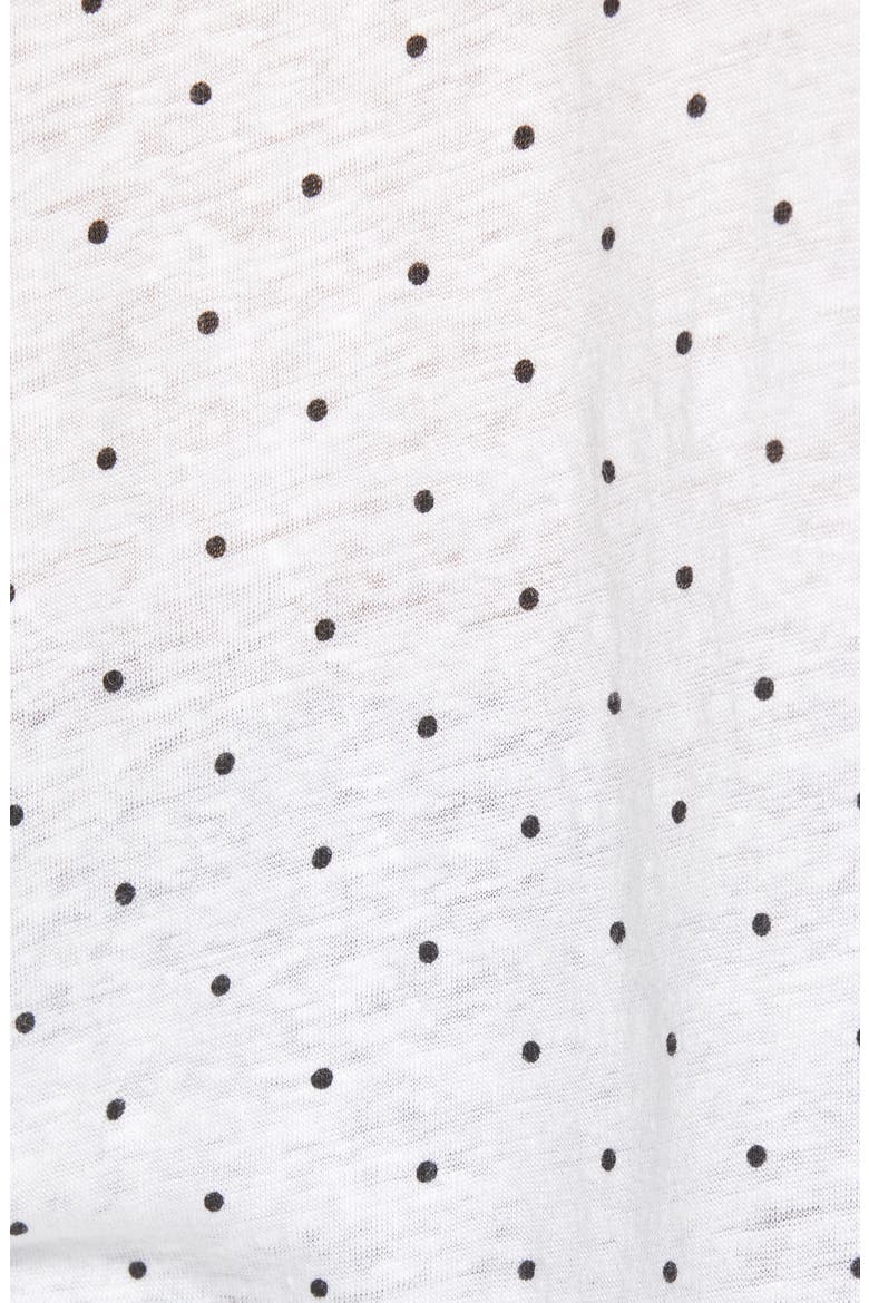 Luna Tee, Alternate, color, BLACK MINI DOTS