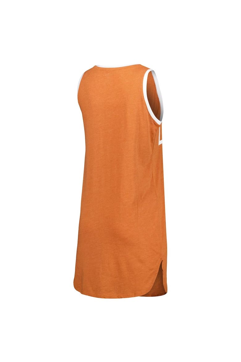 Women's Concepts Sport Texas Orange Texas Longhorns Tank Nightshirt, Alternate, color, Burnt Orange
