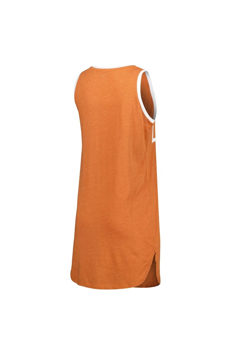 CONCEPTS SPORT Women's Concepts Sport Texas Orange Texas Longhorns Tank Nightshirt, Alternate, color, 