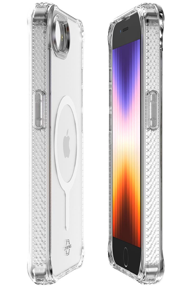 Hybrid_R Clear MagSafe Case for Apple iPhone 16e / iPhone 15 / iPhone 14 / iPhone 13, Alternate, color, Clear