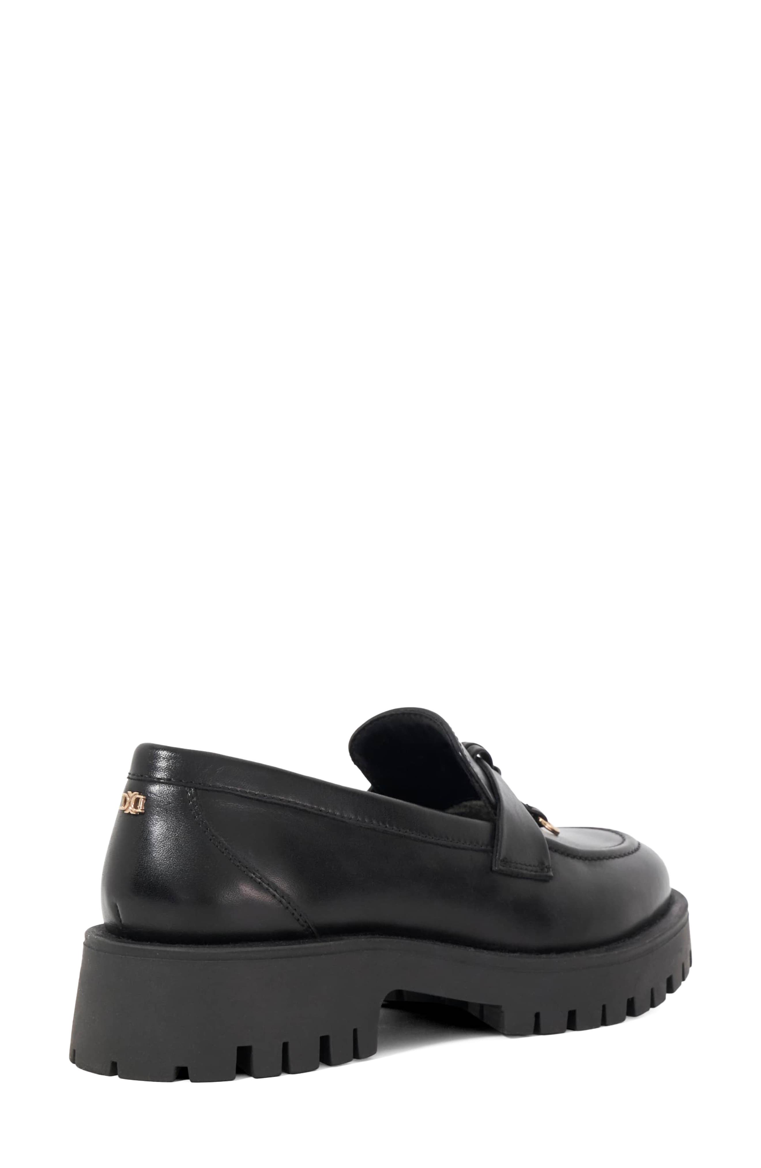 Garretts Leather Loafer, Alternate, color, BLACK