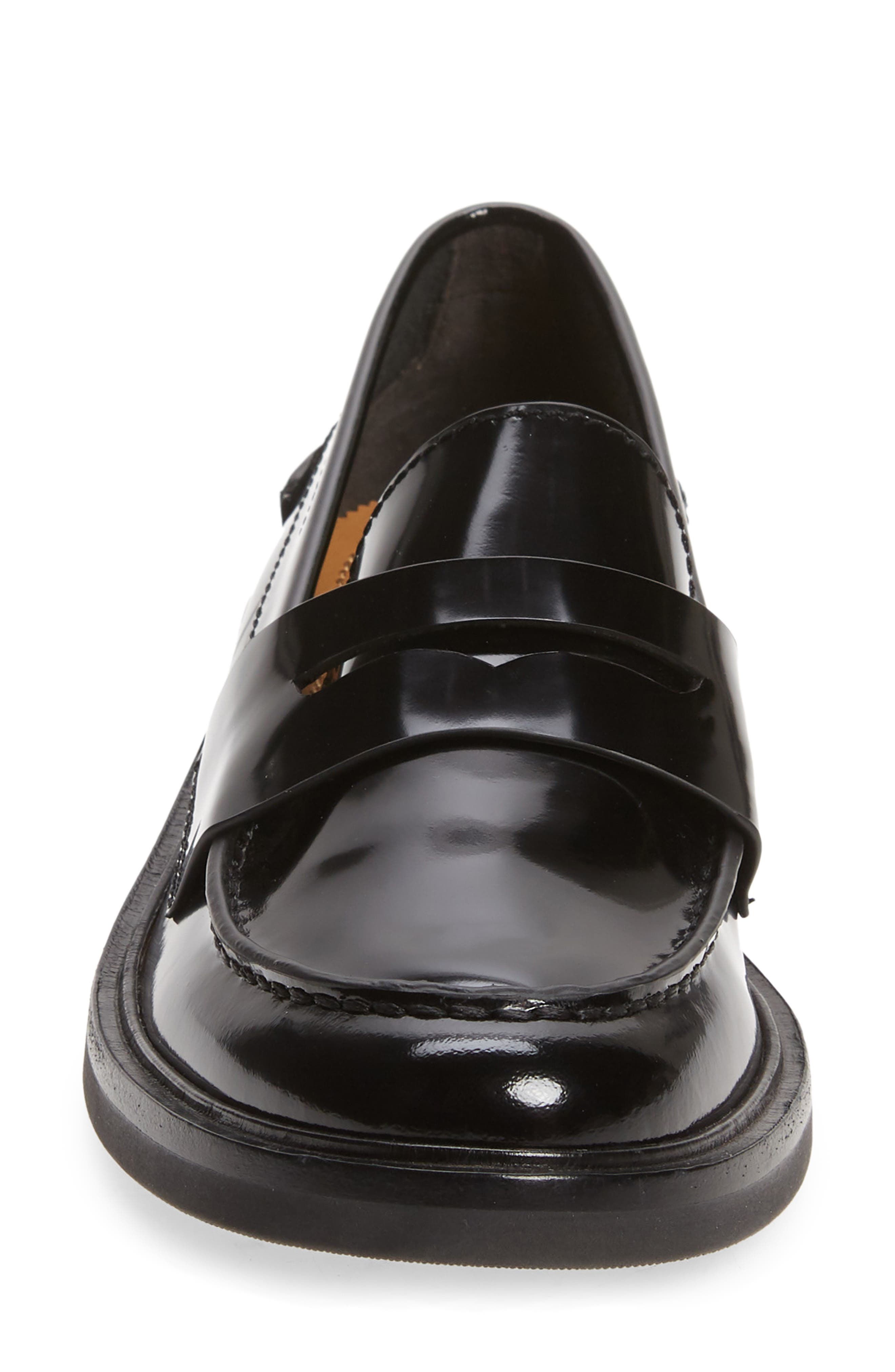 rag & bone Slayton Leather Loafer, Alternate, color, 