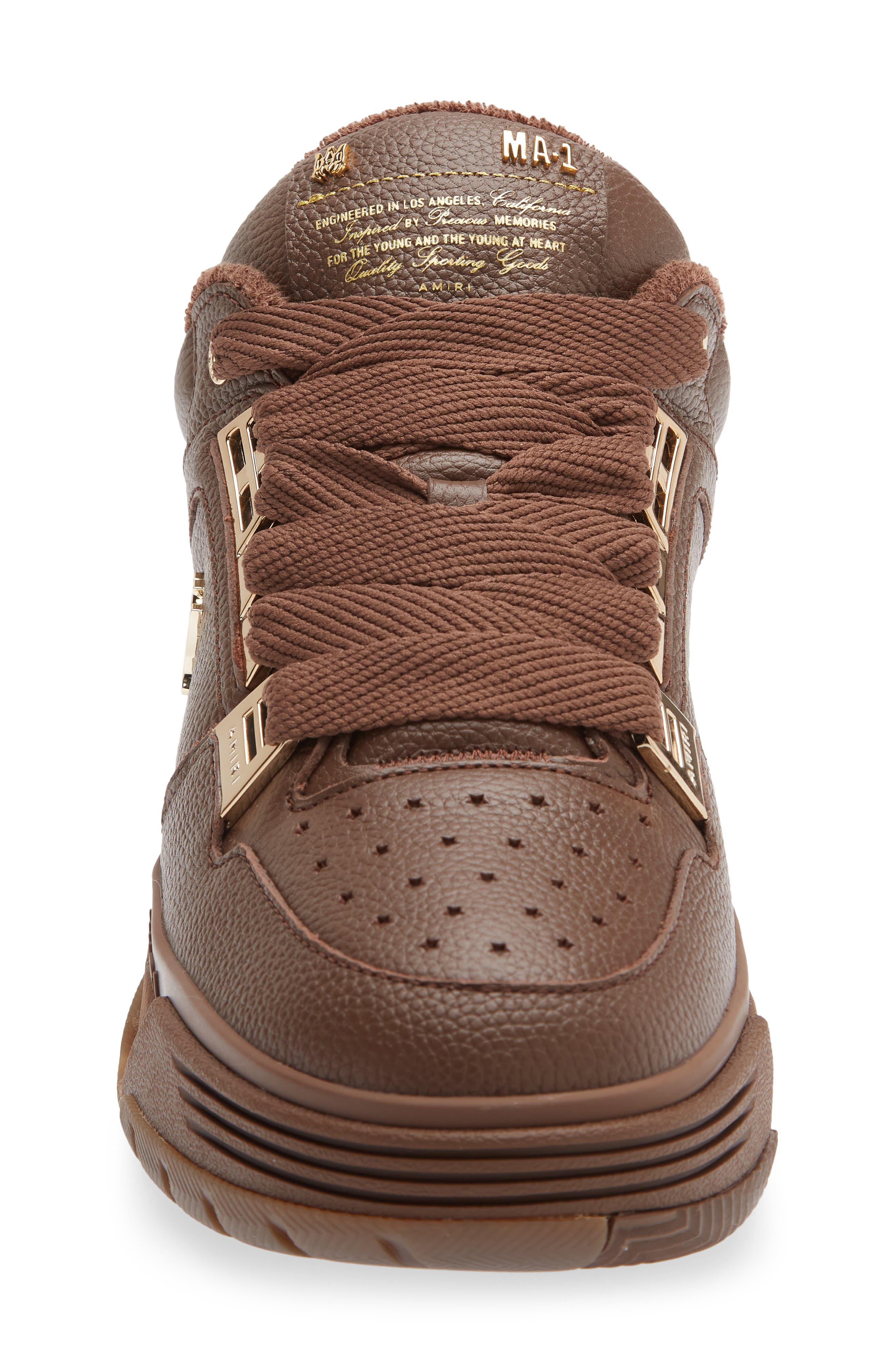 AMIRI MA-1 Sneaker, Alternate, color, Brown