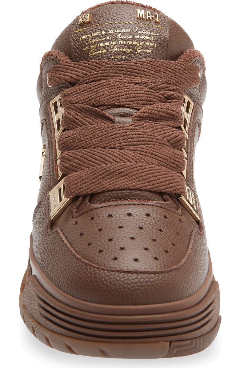 AMIRI MA-1 Sneaker, Alternate, color, Brown