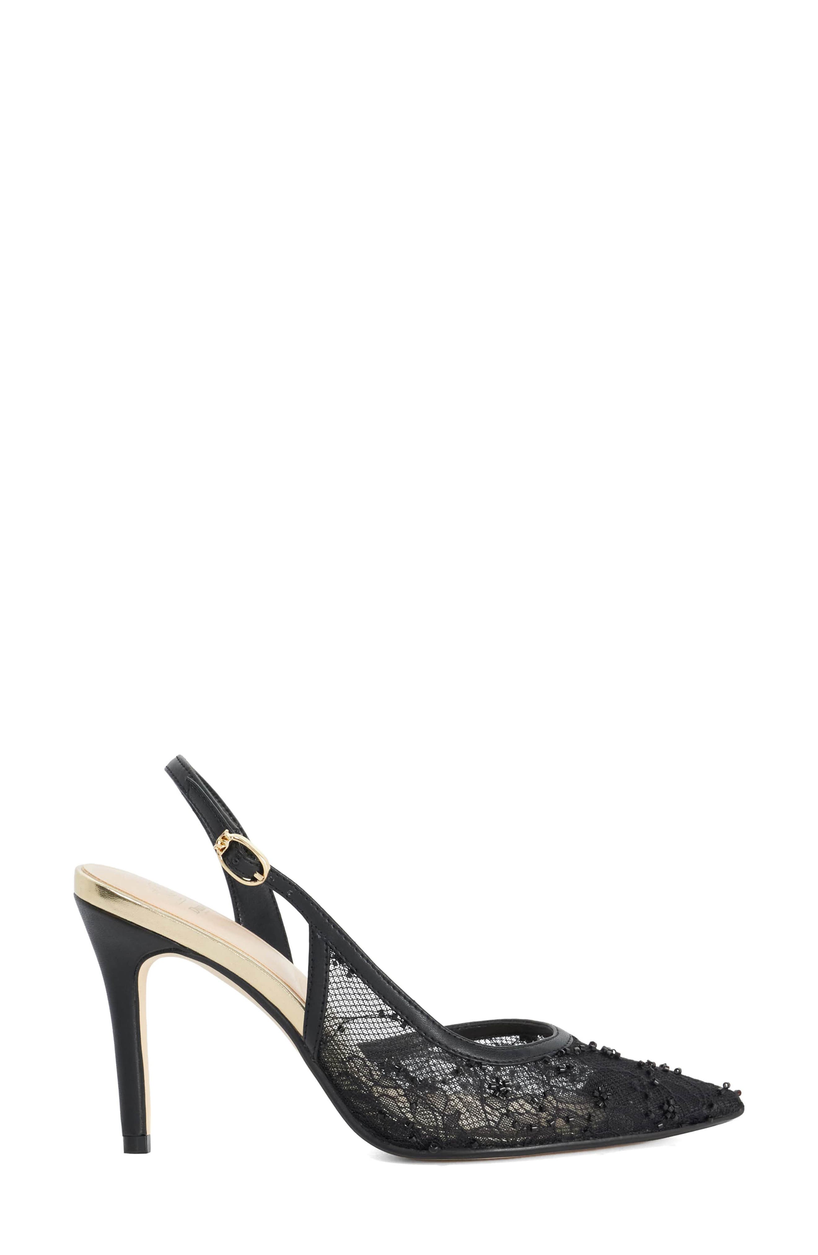 Carmellia Slingback Pump, Alternate, color, BLACK