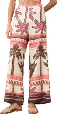 Marine Layer Saguaro Hemp Blend Wide Leg Pants