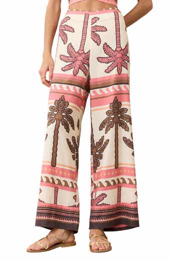 Marine Layer Saguaro Hemp Blend Wide Leg Pants